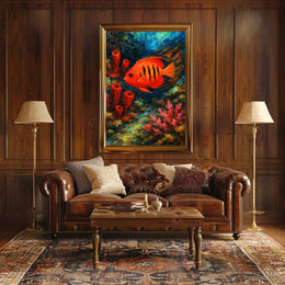 Vibrant Underwater World Poster PosterGoat