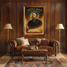 Chester A. Arthur A President Transforming Administration Poster PosterGoat