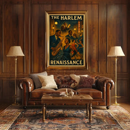 Harlem Renaissance Music and Culture Poster - Cultural or Heritage Poster