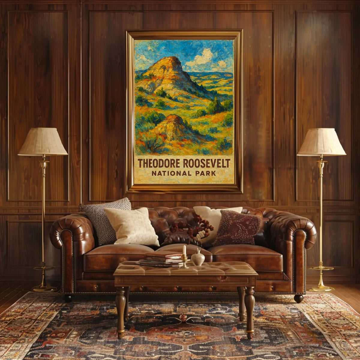 Theodore Roosevelt National Park Poster