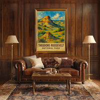 Theodore Roosevelt National Park Poster