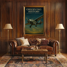 Observing History: Vintage North American O-47 Poster