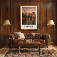 Maldives Serenity Poster
