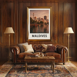 Maldives Serenity Poster