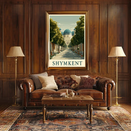 Shymkent Architectural Splendor Poster