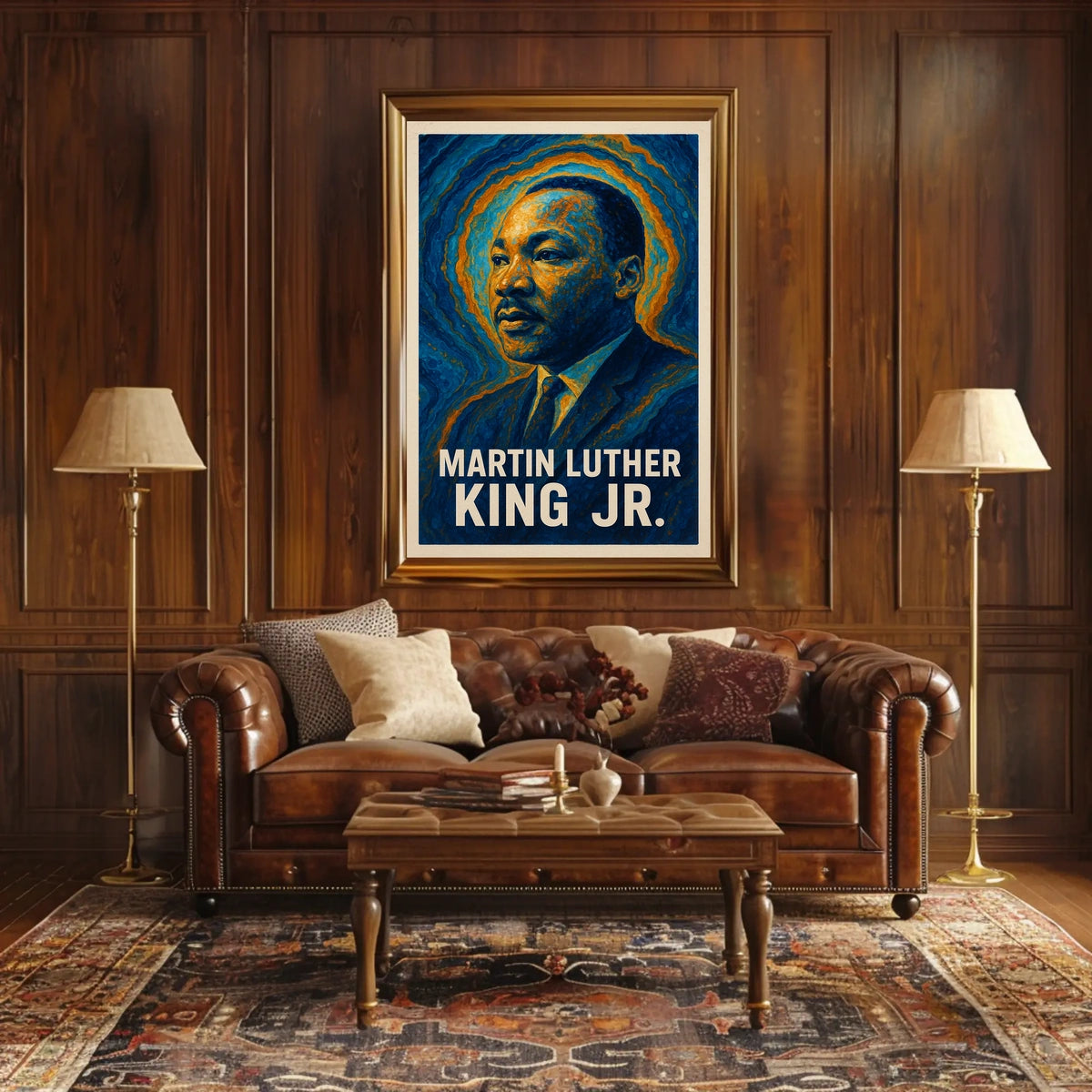Martin Luther King Jr. Visionary Poster