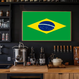 Brazil Flag Poster