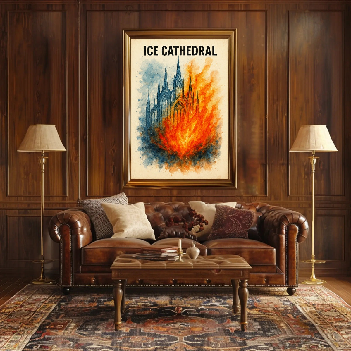 Ice Cathedral Poster