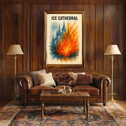 Ice Cathedral Poster