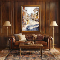 Turkey Ephesus Ancient Ruins Scenic Corridor Poster