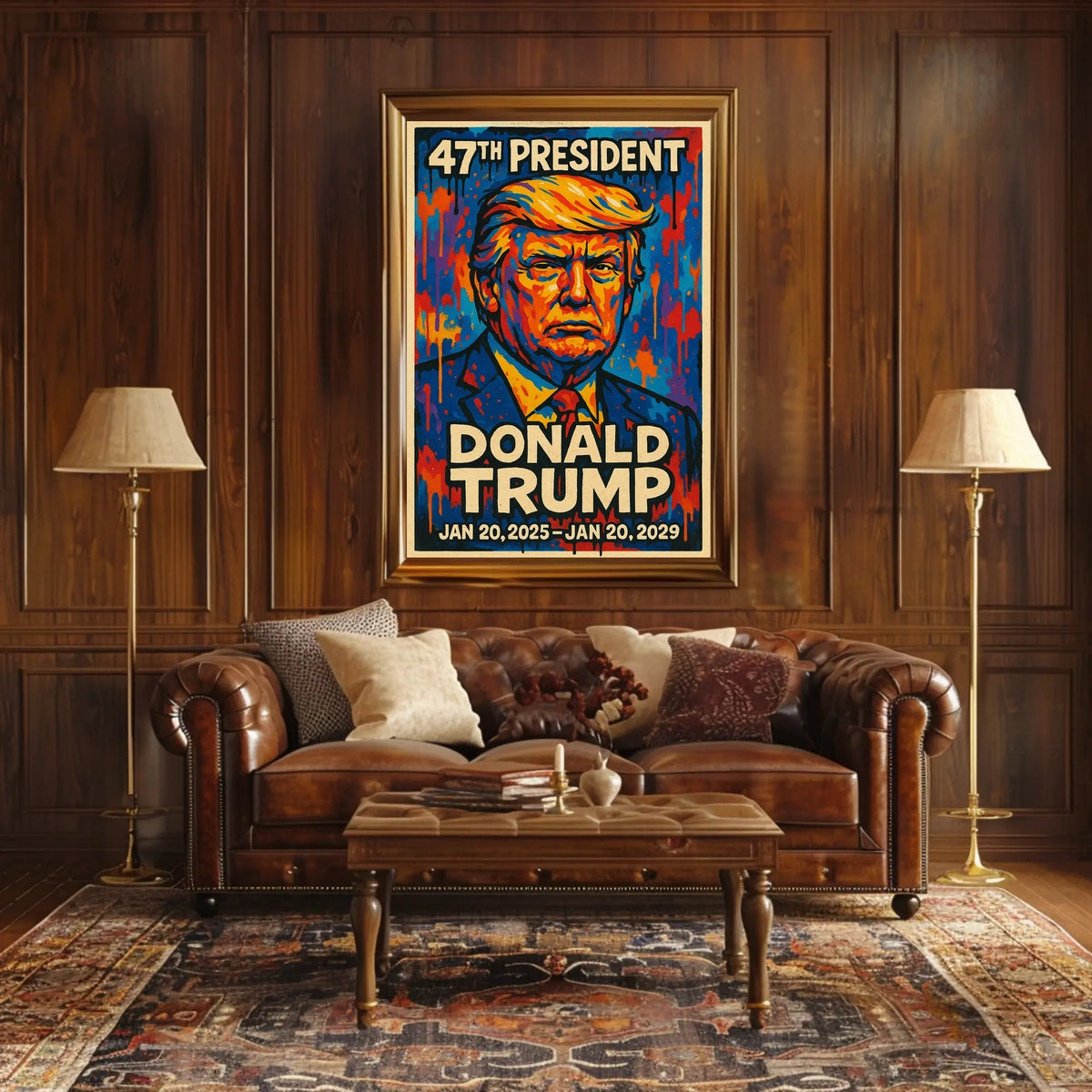 Donald Trump Vision of Leadership Poster