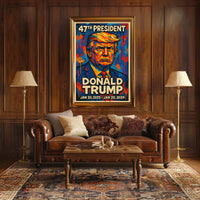 Donald Trump Vision of Leadership Poster