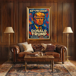 Donald Trump Vision of Leadership Poster