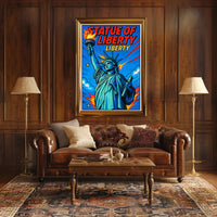 Statue of Liberty Icon of Freedom Poster PosterGoat
