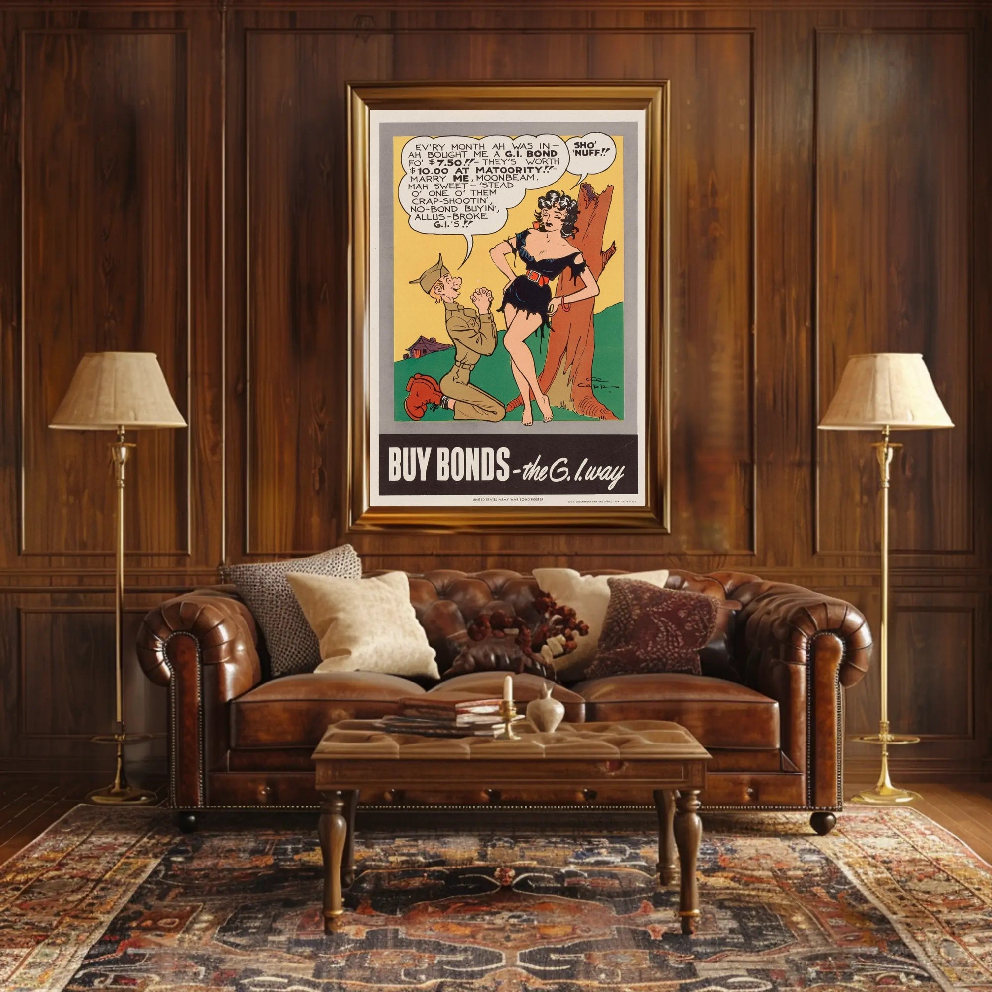 G.I. Bond Proposal Poster PosterGoat