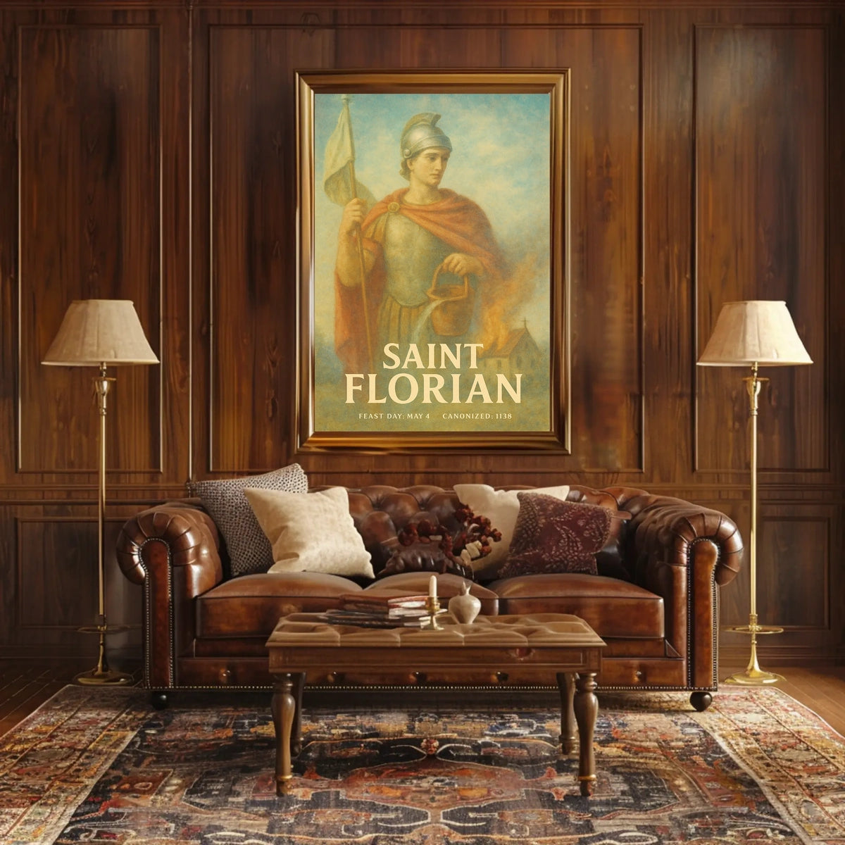 Saint Florian Poster