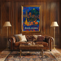 Bogotá, Colombia Festive Nights Poster