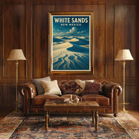 White Sands New Mexico Poster