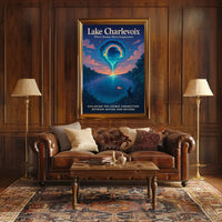 Lake Charlevoix Where Reality Meets Poster