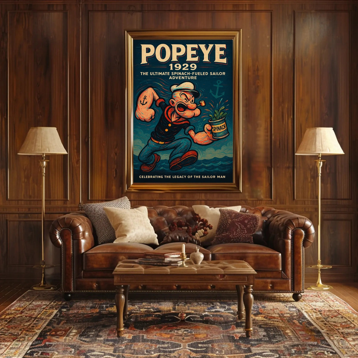 Popeye 1929 Art Poster POP-160