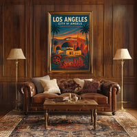 Los Angeles City of Angels Poster
