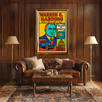 Warren G. Harding Return to Normalcy Poster PosterGoat