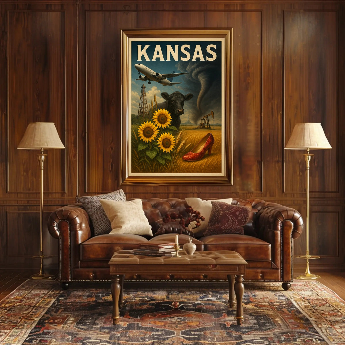 Kansas A Land of Diversity Poster