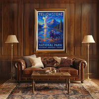 Yellowstone National Park Poster