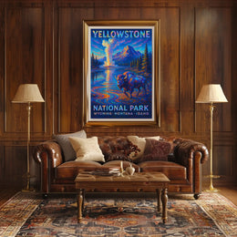 Yellowstone National Park Poster