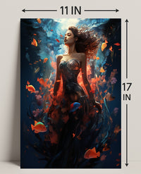 Underwater Elegance Poster