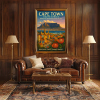 Discover Cape Towns Magic Poster