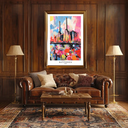 Battersea Power Station London Poster