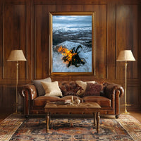 Festive Ornament In Nature Poster