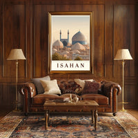 Isfahan Architectural Beauty Poster