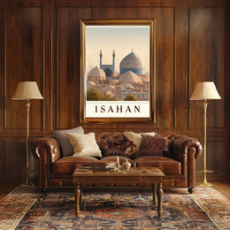Isfahan Architectural Beauty Poster