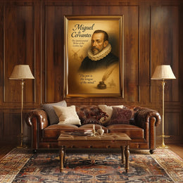 Miguel De Cervantes The Quintessential Poster