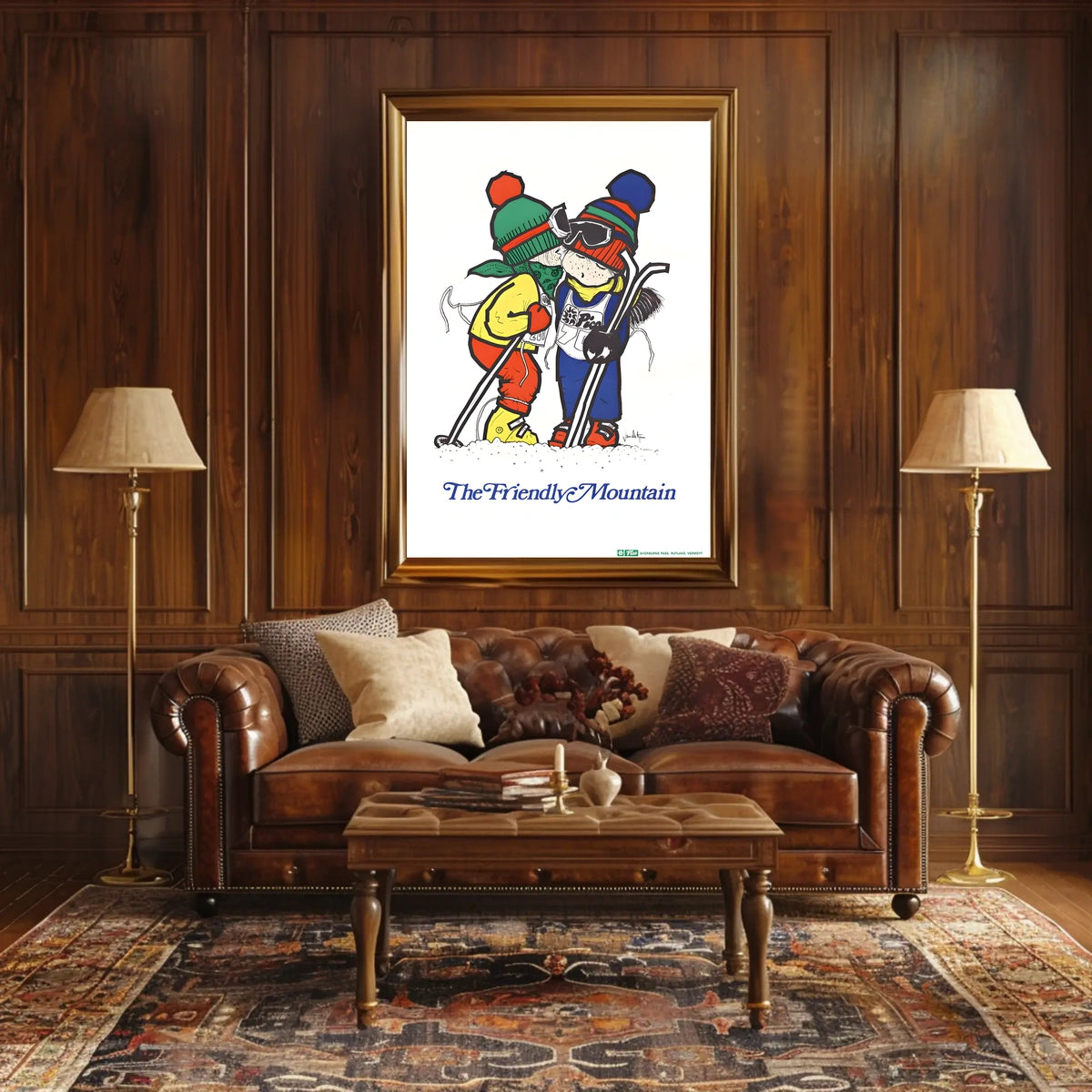 The Friendly Mountain Poster