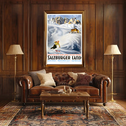 A Winter Dreamland In Salzburger Land Poster