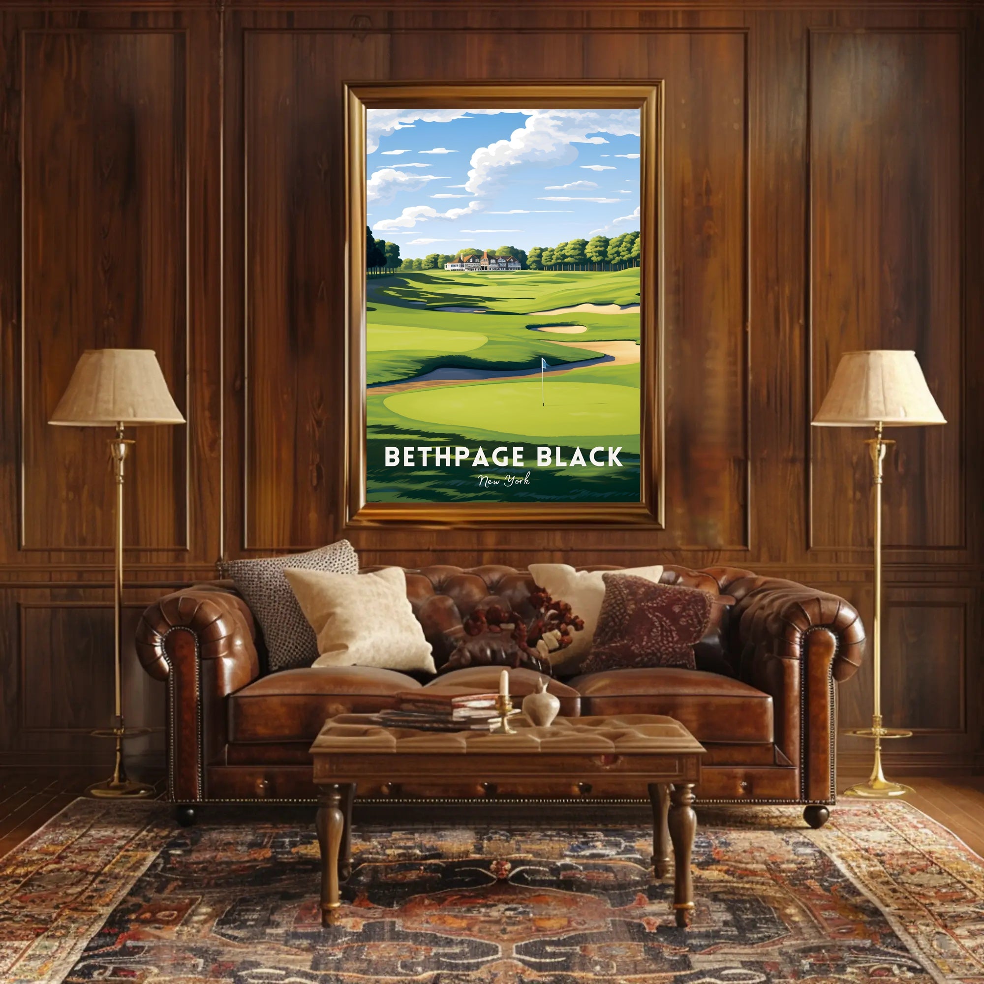 Bethpage Black Golf Course Sports Poster