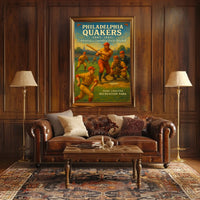 Philadelphia Quakers Celebrating A Poster