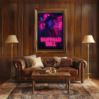 Wild West Heritage American Cowboy Style Cultural Poster