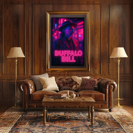 Wild West Heritage American Cowboy Style Cultural Poster