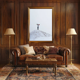 Triumph On The Snowy Hill Poster
