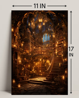 Enchanted Library Poster