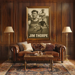 Jim Thorpe A Legendary Athlete Poster