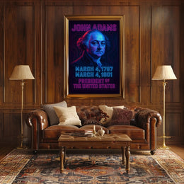 John Adams 2Nd President Poster