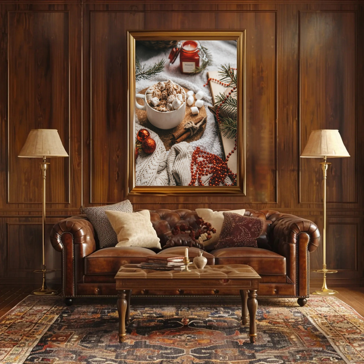 Cozy Winter Vibes Poster