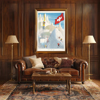 Winter in Switzerland Poster PosterGoat