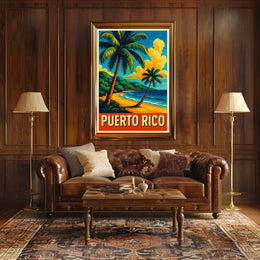 Puerto Rico Paradise Poster