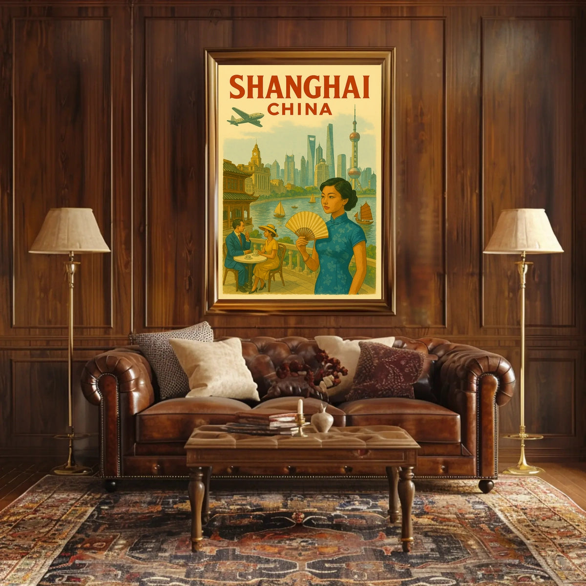 Shanghai, China Poster